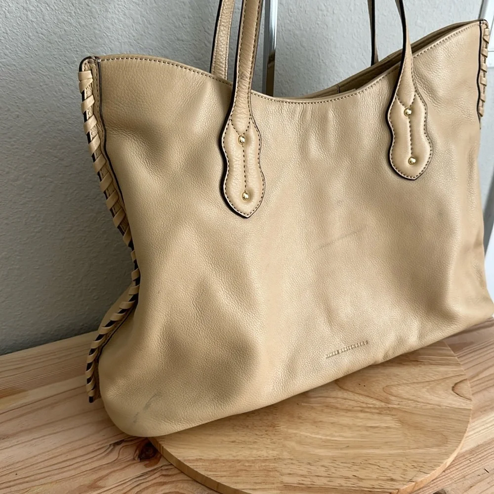 Aimee Kestenberg Complete Me Whipstitch Leather Tote